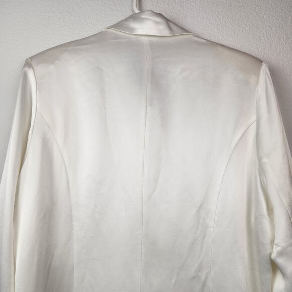 Retrofete Pandora Blazer in White and Crystal Size Large NWT - Picture 7 of 12